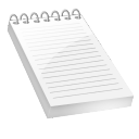 Bloc Notes Icon 128x128 png